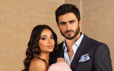 رومانسية وأناقة.. رحمة رياض وألكسندر علوم يلفتان الأنظار في أسبوع الموضة بميلانو