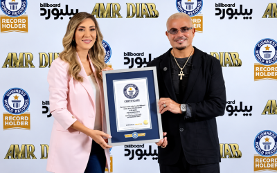 عمرو دياب يدخل “غينيس” مجدداً برقم قياسي على قوائم “بيلبورد عربية”