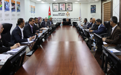 وزارتا “العمل” و”المياه” تبحثان احتياجات مشروع الناقل الوطني من العمالة الأردنية