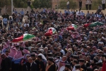 بالصور.. «عمرة» ترصد تشييع آلاف الأردنيين شهداء كنيسة حمود في الكرك