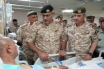 الحراسيس يطمئن على مصابي هجوم الكرك ويتفقد أوضاعهم الصحية
