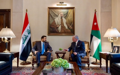 الملك يؤكد عمق العلاقات الأردنية العراقية خلال لقائه الزيدي