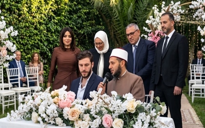 كلمة واحدة من «مأذون» في حفل زفاف تقلب ليلة العروسين رأساً على عقب