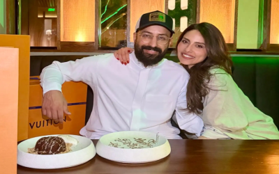 «كل ميلاد وأنتِ جنبي».. رسالة رومانسية من خالد صقر لزوجته إلهام علي