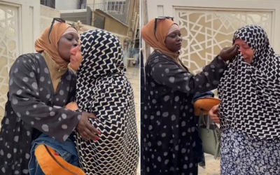 فيديو عراقية مسنة مع عاملتها المنزلية يبكي المتابعين